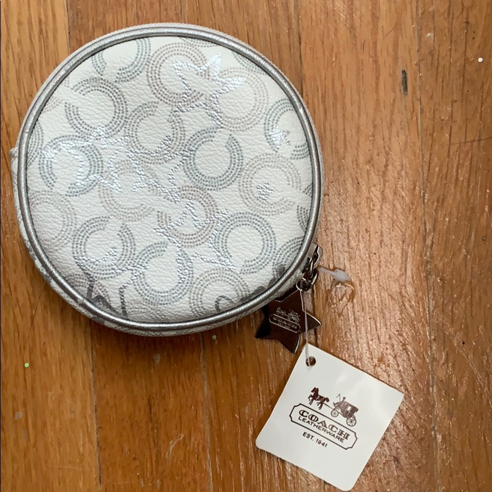 Coach change purse wallet